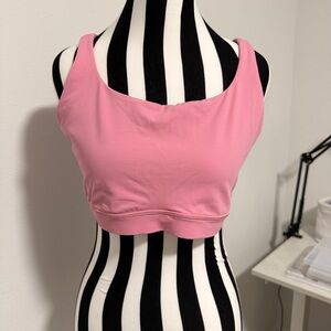 Lululemon Athletica Light Pink Energy Bra 12 B-D cups no pads